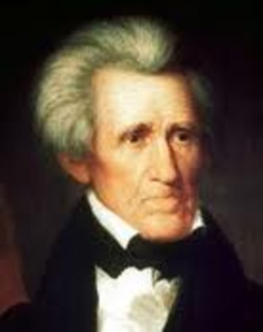 End of Presidential Term / Andrew Jackson President