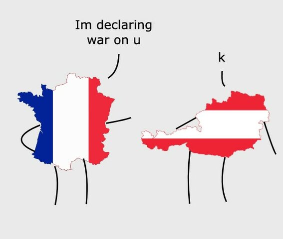 France declares war on Austria