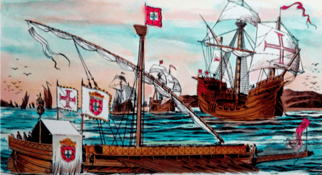 Parten de Lisboa los cuatro navíos