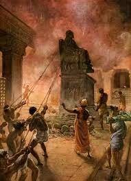 Josiah destroyed the evil