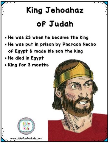 Jehoahaz's reign