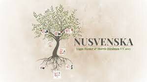 Nusvenskan