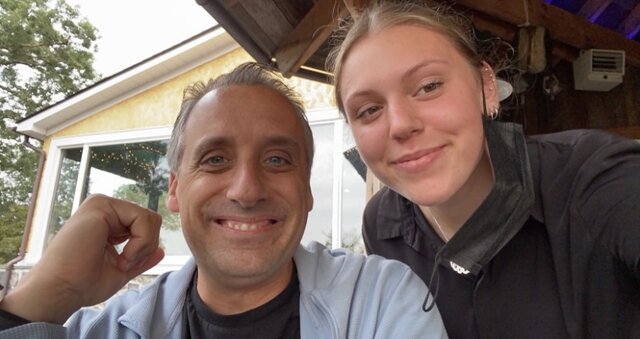 A joke? Meeting Joe Gatto?