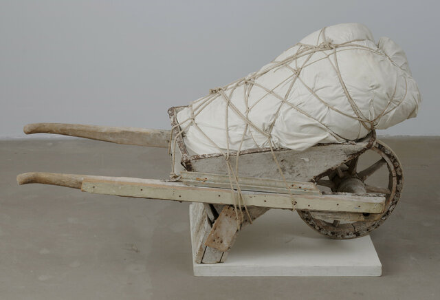 Package on Wheelbarrow