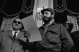 Fidel Castro Implements policies that destroy any opposition and nationalizes the economy