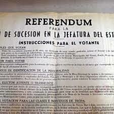 Referèndum de la llei de Successió i aprovació d'aquesta