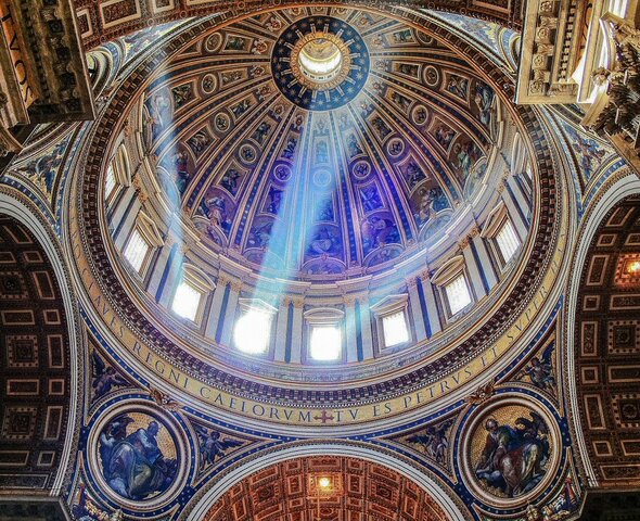 Cupula de la Basilica de San Pedro