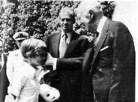 Joan Carles designat successor de Franco