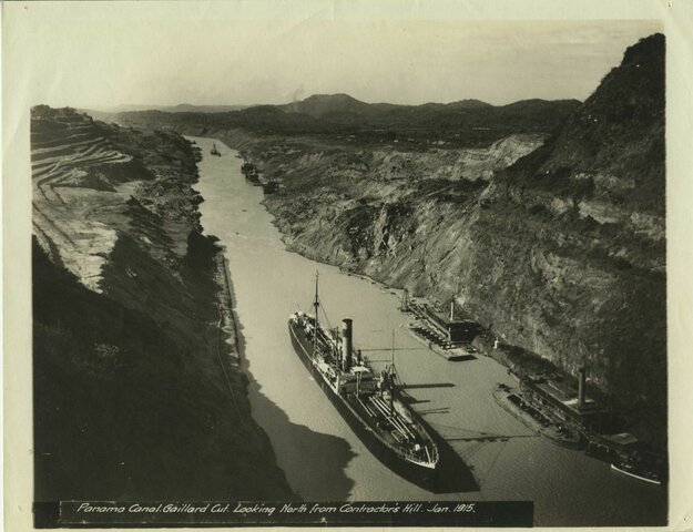 The Panama Canal construction is complete