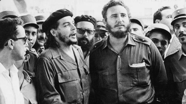 He went with Fidel and Raul to an expedition to cuba