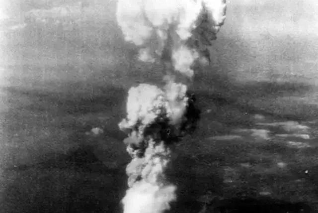 Dropping of the atomic bomb