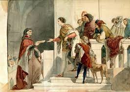 È OSPITE DI CANGRANDE DELLA SCALA A VERONA