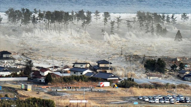 Near the East Coast of Honshu, Japan