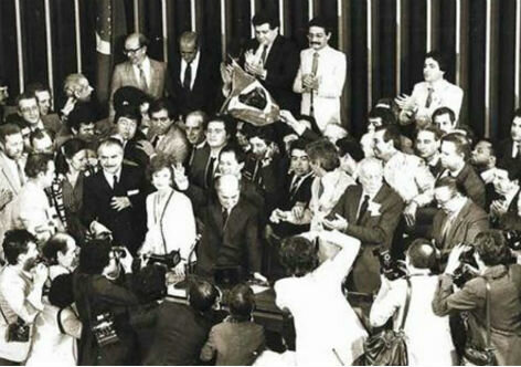 A primeira eleição direta