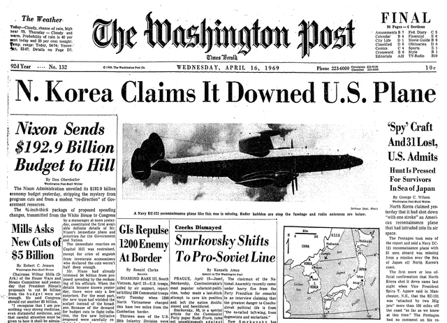 North Korea Shots Down US Airplane