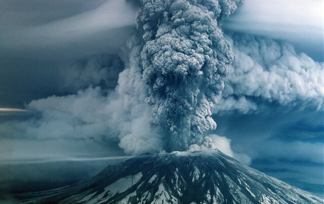 Mt. St. Helens Erupts