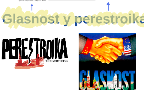 políticas de “Glasnost” y de “Perestroika”