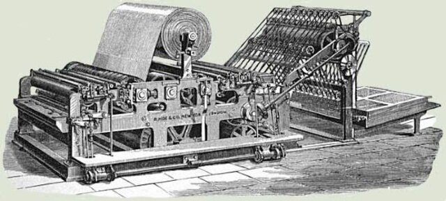 Las primeras máquinas Rotativas
