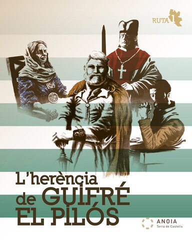 Guifre el Pelos deixa en herencia el Comtats Catalans