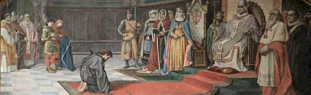 Enrico IV viene perdonato.