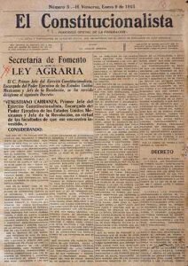 La Ley Agraria