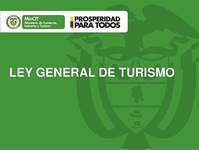Nueva Ley General del Turismo