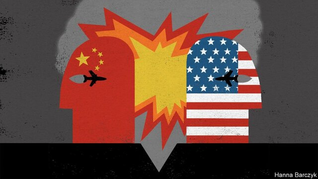 US Plane Collides with Chinese Jet