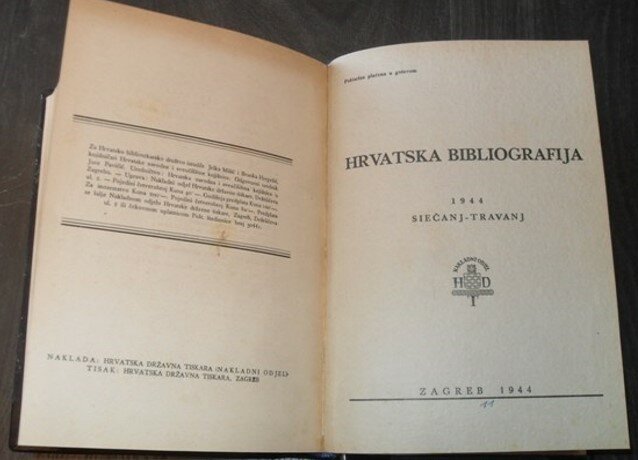 Hrvatska bibliografija NR Hrvatske (1948-1956)