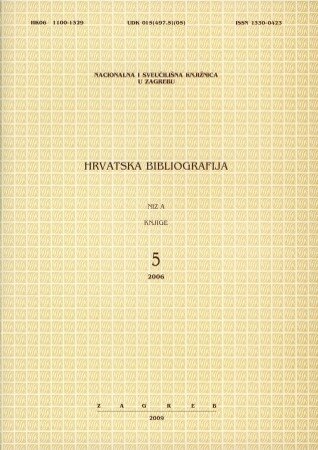 Hrvatska bibliografija (1990 - …) : Niz A