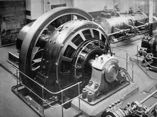 Industrial dyamo