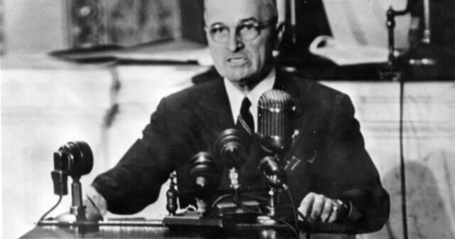 March 12, 1947, Truman Doctrine