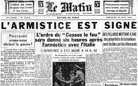 La bataille de France et l'armistice