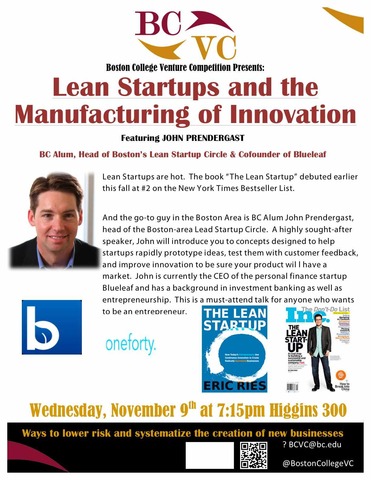 Lean Startups Featuring John Prendergast