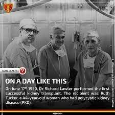 First Organ Transplant