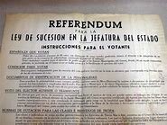 La Llei de successió a la Jefatura del Estado