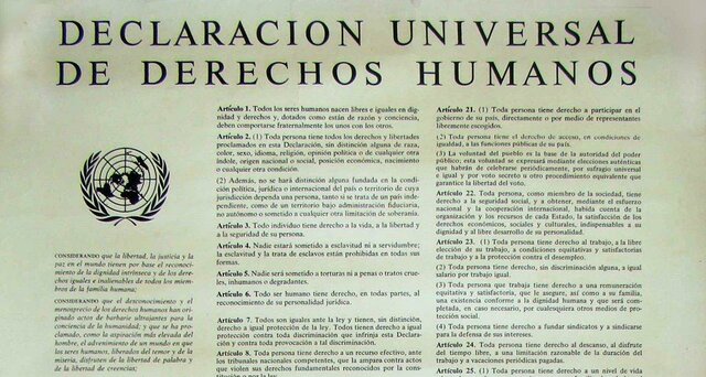 Declaración Universal de los Derechos Humanos (ONU)