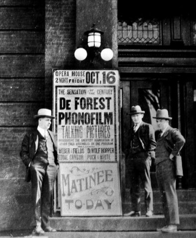 The first film with sound is released