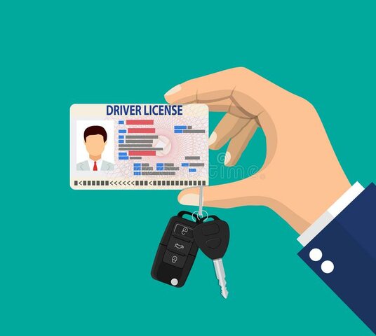 Saqué mi licencia de conducción