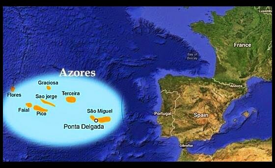 Descubrimiento de las Azores