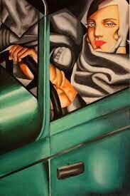 Autorretrato En Bugatti Verde. Lempicka (1898-1980)