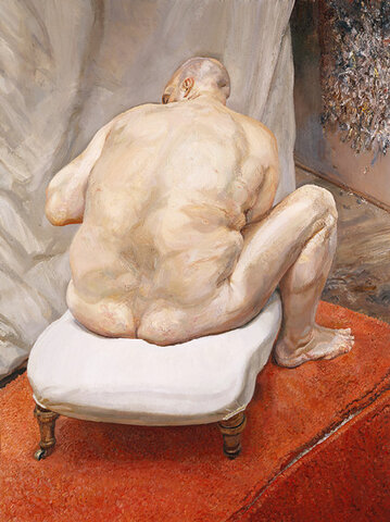 Hombre desnudo, Lucian Freud