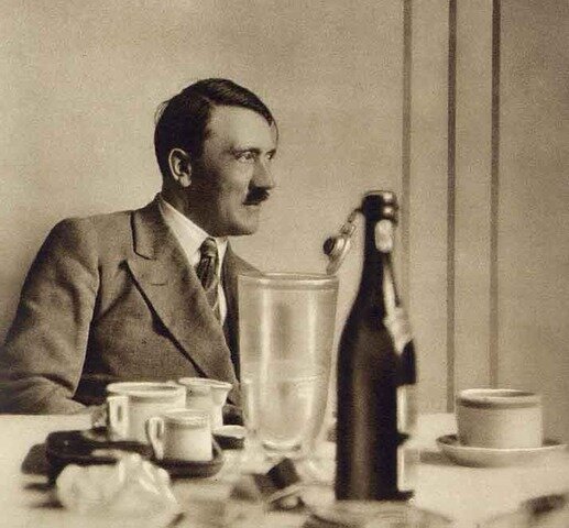 Adolf Hitler celebrates his 56th and last birthday in a bunker below the reich chancellery