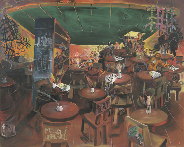 Café Deutschland, Jörg Immendorff