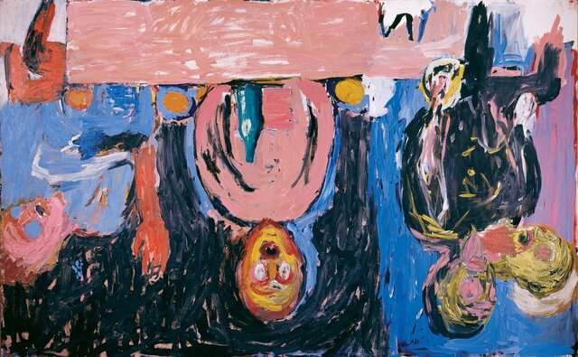 Supper in Dresden, Georg Baselitz