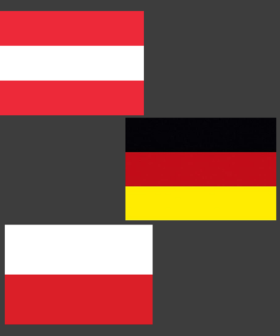 Àustria, Alemanya i Polònia