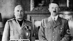 Derrota de Mussolini  y Hitler