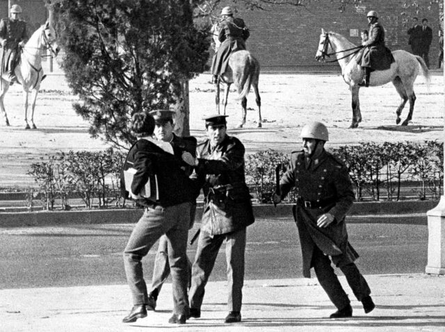 Las protestas estudiantiles