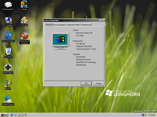 Windows 98 fue la primera version diseñada especificamente para el consumidor