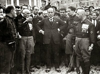 Mussolini kicked out of Socialist Party for pro-nationalistic sentiments regarding WW I