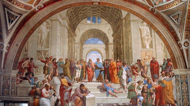 La escuela de Atenas